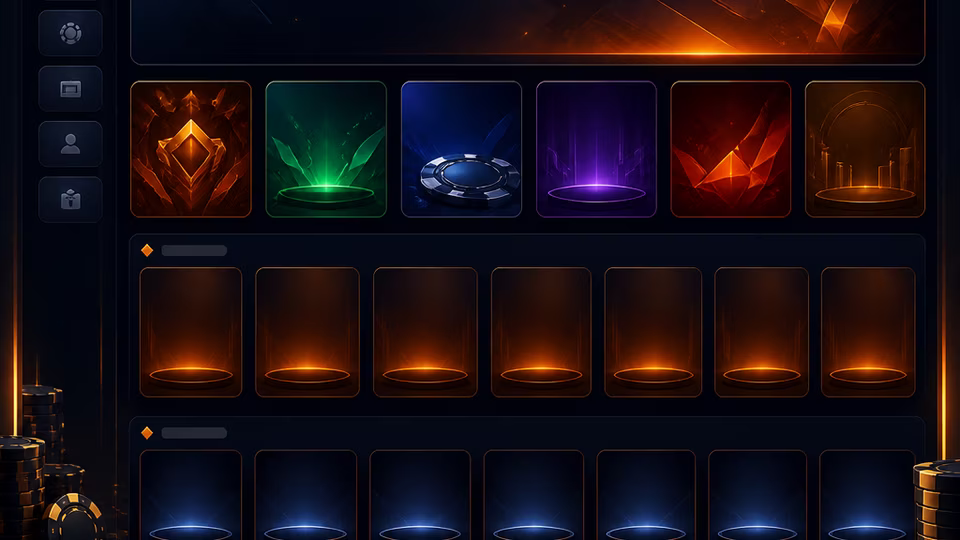 Nine Casino spellobby met slots en live casino